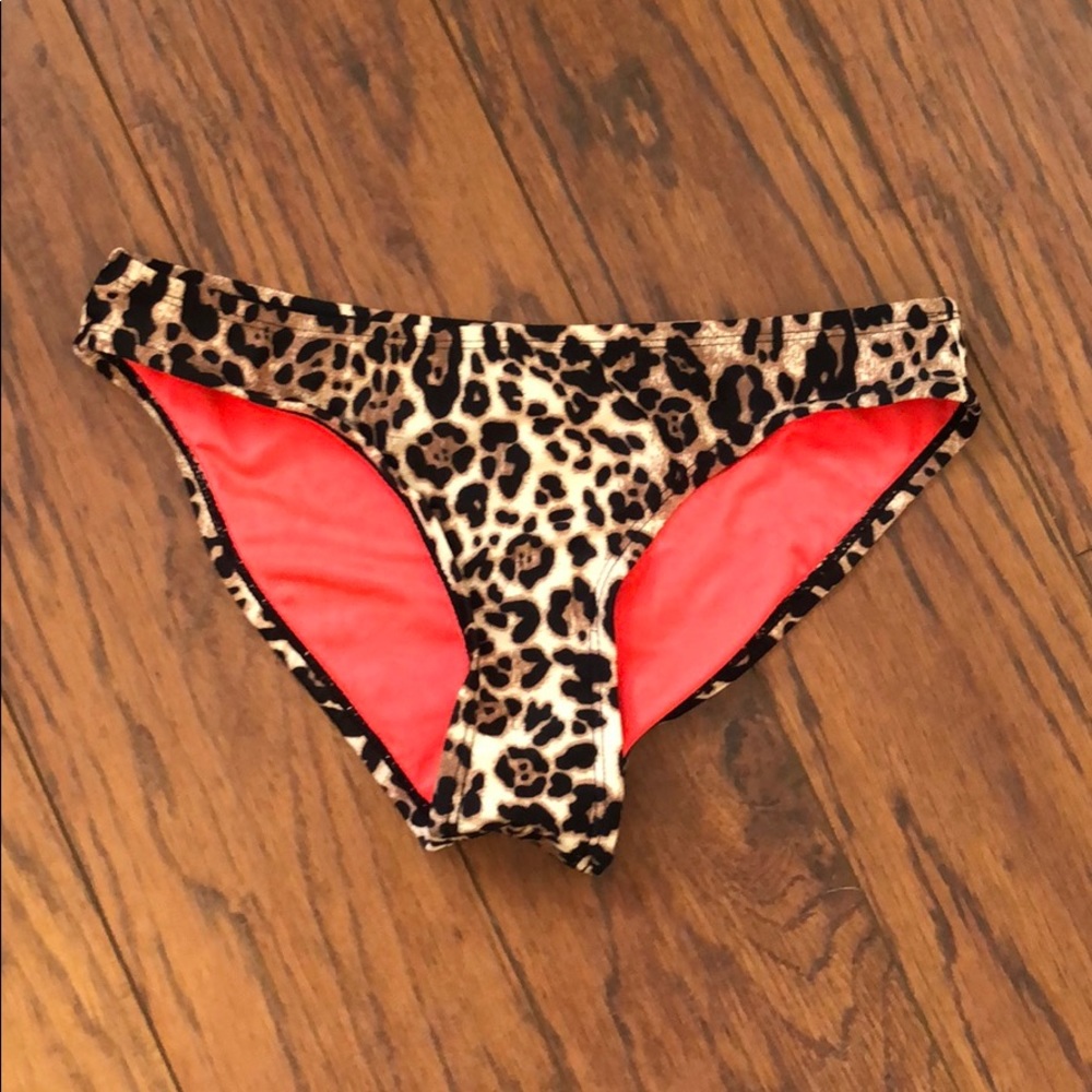 Leopard Print Bikini Bottoms